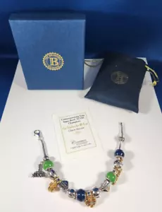Bracciale Ciondolo Seattle Seahawks Super Bowl Campioni di Calcio Bradford Exchange - Foto 1 di 8