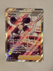 Pokémon TCG: Fantina 191/196 Lost Origin Full Art Holo Rare Trainer 2022 - Picture 1 of 5