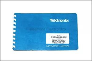 Tektronix 475 Oszilloskop + DM44 Multimeter Bedienungsanleitung Teile-Nr. 070-2039-00 - Bild 1 von 1