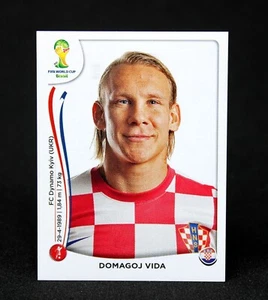 Panini FIFA World Cup Brazil 2014 Domagoj VIDA of Croatia Sticker #58 - Bild 1 von 2