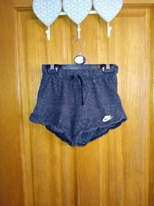Girls Grey Exercise/Running/Sports Shorts -By Nike - Size S (128-137cm) - In VGC - Picture 1 of 11