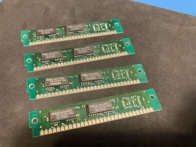 4x 256KB 30-Pin 2-Chip Non-Parity 256K-8 80ns Memory SIMMs 1MB Set RAM UNIX PC - Image 1 of 3