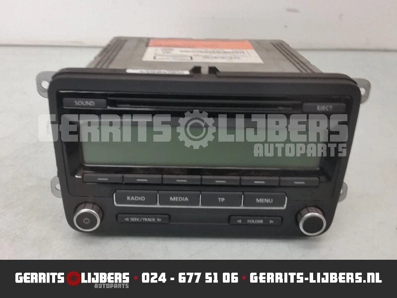 RADIO RADIO Volkswagen Golf III (1H1) Hatchback 1.4 CL (ABD) 2010 1K0035186AA - Bild 1 von 2