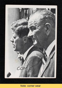 1964 Topps The Story of John F Kennedy Lyndon B Johnson #1 READ 0nr3