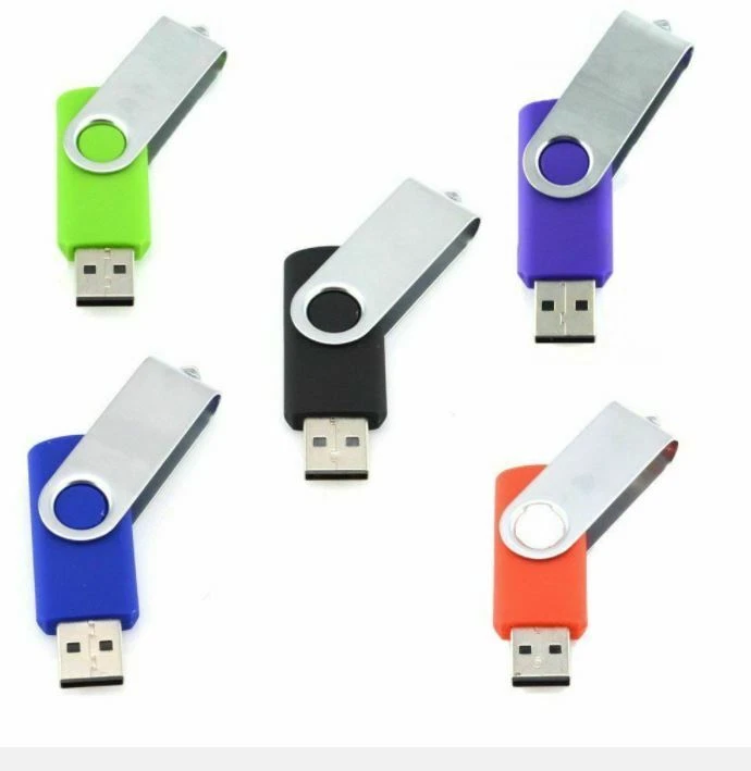 32GB 16 8GB 4GB 2GB 1 GB USB Swivel Flash Memory Stick Pen Drive 128mb 256 512mb - Image 1 of 1
