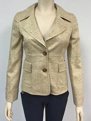 Chaqueta Valentino Roma Beige Talla 4, Nueva con Etiquetas Foto 1 de 4