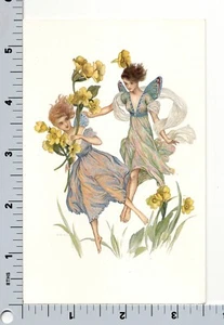 E SCHUTZ BLUMENFEE POSTKARTE - SCHMETTERLINGSFEEN POSTKARTE - MM 1364 - Bild 1 von 2