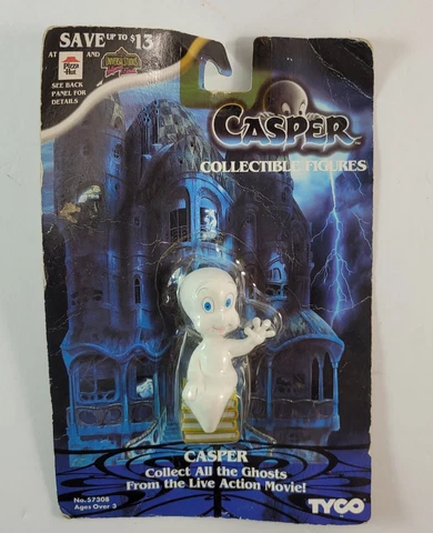 Vintage Casper The Friendly Ghost Collectible Movie Figure Tyco NEW 1995 NOS Cover
