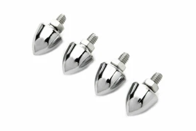 Conjunto de ilhós cromados quadro de placa de licença para Harley Davidson por V-Twin - Imagem 1 de 2