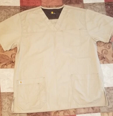 Мужской универсальный скраб-топ CARHARTT Ripstop желтовато-коричневый C15208 размер средний - Изображение 1 из 4