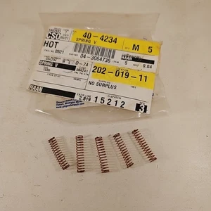 5NOS GM 404234 CHEVY 65-81 BUICK OLDS PONTIAC CAMARO 442 GTO HORN CONTACT SPRING - Foto 1 di 4