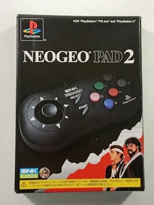 CONTROLLER NEOGEO PAD 2 FOR SONY PLAYSTATION 1/PSONE/PS2 JAPAN (COMPLETE - VERY  - Picture 1 of 11
