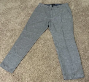 Banana Republic Kentfield Leinen Baumwolle Hose Herren 33x30 Modern Straight - Bild 1 von 16