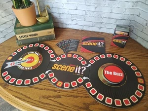 2005 ESPN Scene It? Replacement Pieces Board, DVD, Trivia, Buzz, Category Cards - Picture 1 of 4