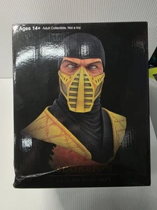Busto Mortal Kombat Legends en 3D Scorpion escala 1/2 edición limitada 0580/1000 - Imagen 1 de 5