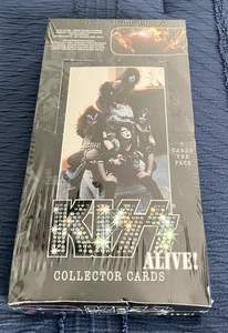 KISS NECA 2001 KISS ALIVE! Unopened BOX of TRADING CARDS 36 Packs STILL SEALED - Picture 1 of 5