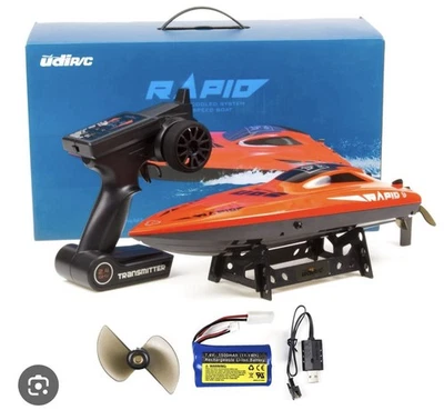 UdiRC UDI009 Rapid RC Racing Speed Boat Waterproof Watercooled system 2.4G RTR - Image 1 of 2