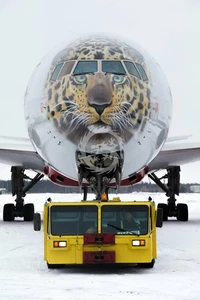 Boeing 777-300 Rossiya Leopard Leo! - EI-UNP - kalk. Pas-decals 1/144 - EI-UNP - Bild 1 von 6