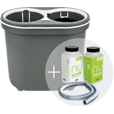 Spülboy® NU® water+ portable SET Gläserspülgerät Spültabletten Bürstenrein