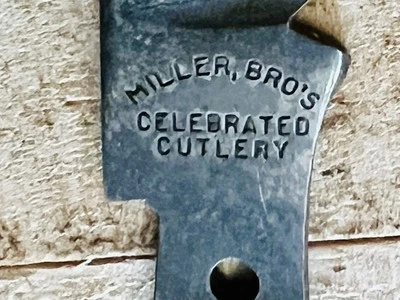 MILLER BROS CUTLERY MERIDEN CT SPEY KNIFE BLADE PARTS & REPAIRS CATTLE STOCK - Image 1 of 3