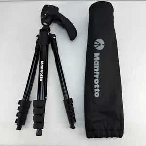 Manfrotto Compact Action MKCOMPACTACN-BK Ball Head Traveler Trípode Negro 61" - Imagen 1 de 8