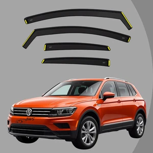 VW TIGUAN MK2 2016-23 5 Door SUV Wind Deflectors 4pc Set (Doesn't fit ALLSPACE) - Picture 1 of 15