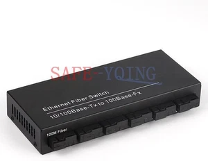 20KM Ethernet Fiber Optical Media Converter SM Fast Ethernet switch Converter - Picture 1 of 6