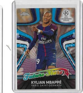 2017-18 Topps Chrome Champions League Kylian Mbappé Future Stars  - Picture 1 of 1