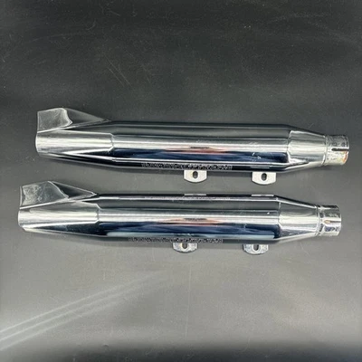Harley Davidson 1993 - 94 软尾豪华消声器 65381-89A 鱼尾管 FLSTN — 第 1/4 张图片