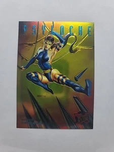 1995 Fleer Ultra Marvel Psylocke 7/10 Sinister Observations Julie Bell Art - Bild 1 von 2