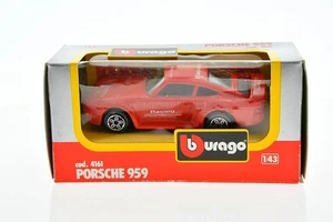 PORSCHE 959 Rojo 1/43 Bburago 4161 - Imagen 1 de 5