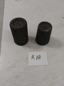 ZWEI 30 STUNDEN HOLZWERK OGEE UHR GEWICHTE - Bild 1 von 5