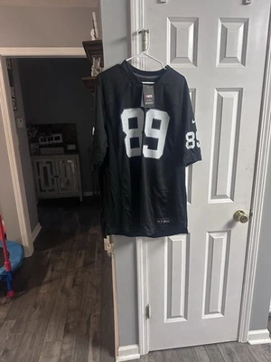 Las Vegas Raiders Brock Bowers Nike Jersey NWT Size Large - Image 1 of 4