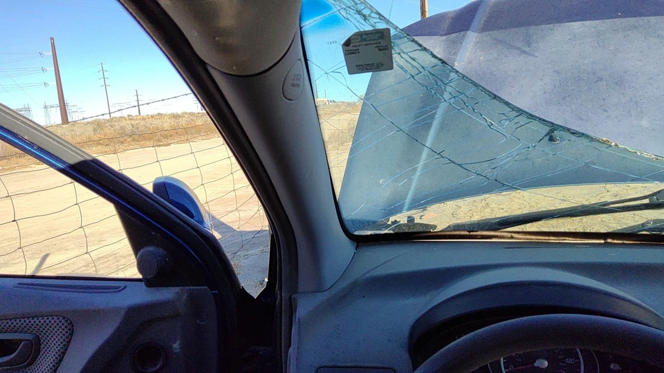 Hyundai Tucson 2006 conductor izquierdo un pilar moldura parabrisas poste panel fabricante original U7 gris Foto 1 de 2