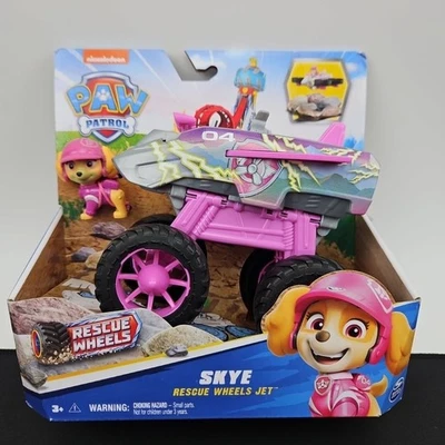 Ruedas de rescate Paw Patrol Skye Jet Nickelodeon nuevas Foto 1 de 4