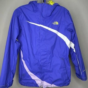 North Face Hyvent Girls coat- Large (14-16) breathable mesh liner, hook loop - Picture 1 of 4