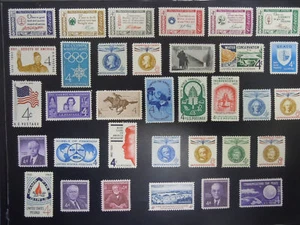 1960 US Commemorative Year Set Complete #1139-1173 MNH OG - Picture 1 of 1