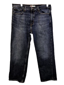 Levi Strauss SIgnature Jeans Men's 40 Straight Leg Medium Wash Work Outdoors - Picture 1 of 8