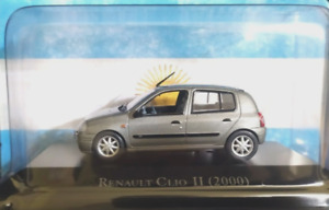 Coche Renault Clio II  (Año 2000) - Autos Inolvidables (Escala 1/43) - Ixo, n129