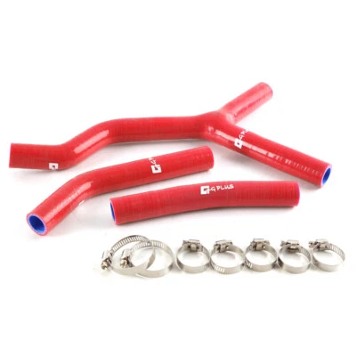 Manguera de silicona roja para KTM 125/250 SX/SXS 03-06 200 EXC/MXC 03-04 EXC 2004 Foto 1 de 4