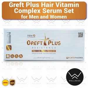 Greft Plus Anti-Haarausfall, Nach der Haartransplantation Vitaminkomplex Set (6 Stück) - Bild 1 von 1