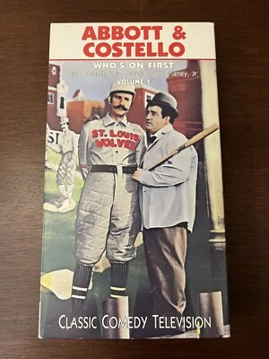 Abbott & Costello Who's On First VHS Video Tape Volume 1 - Image 1 of 4