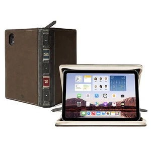 Étui Livre pour iPad Mini 6 | Couverture Rigide en Cuir avec Multi-Angles de ... - Picture 1 of 1