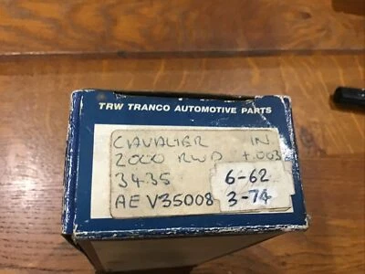 Válvulas de entrada de vástago Vauxhall/Opel 1900/2000 + 0,003"" 1975on Foto 1 de 4