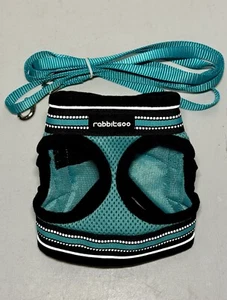 Rabbitgoo Cat Harness & Leash Set for Walking, Adjustable, Escape Proof-Blue/S - Picture 1 of 3