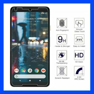 GENUINE Tempered Glass 9H Film Screen Protector Film for Google Pixel 1 2 XL 3 4 - Picture 1 of 19