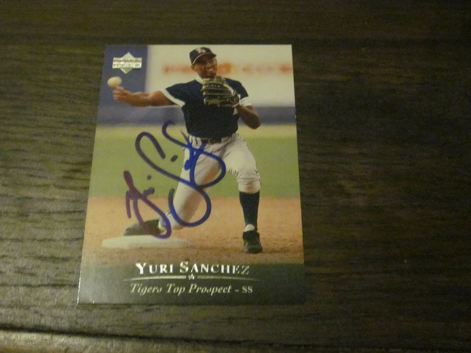 YURI SANCHEZ SIGNED AUTOGRAPHED 1994 UPPER DECK MINOR LG CARD  - Image 1 of 1