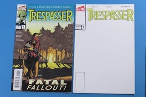 Trespasser #1-4 Varianten Plus #1 Leereinband geringe Auflage Rarität Beschreibung lesen - Bild 1 von 11