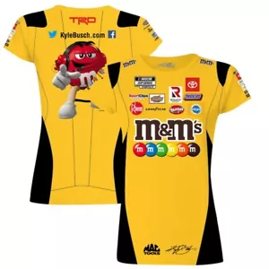 Kyle Busch Nascar 2022 Women's Sublimated Uniform Shirt, Large - Picture 1 of 3
