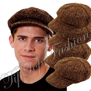 Nuevo Adulto Victoriano Chimenea Barredora Gorra Plana Sombrero Elegante Vestido Disfraz Accesorio - Imagen 1 de 1